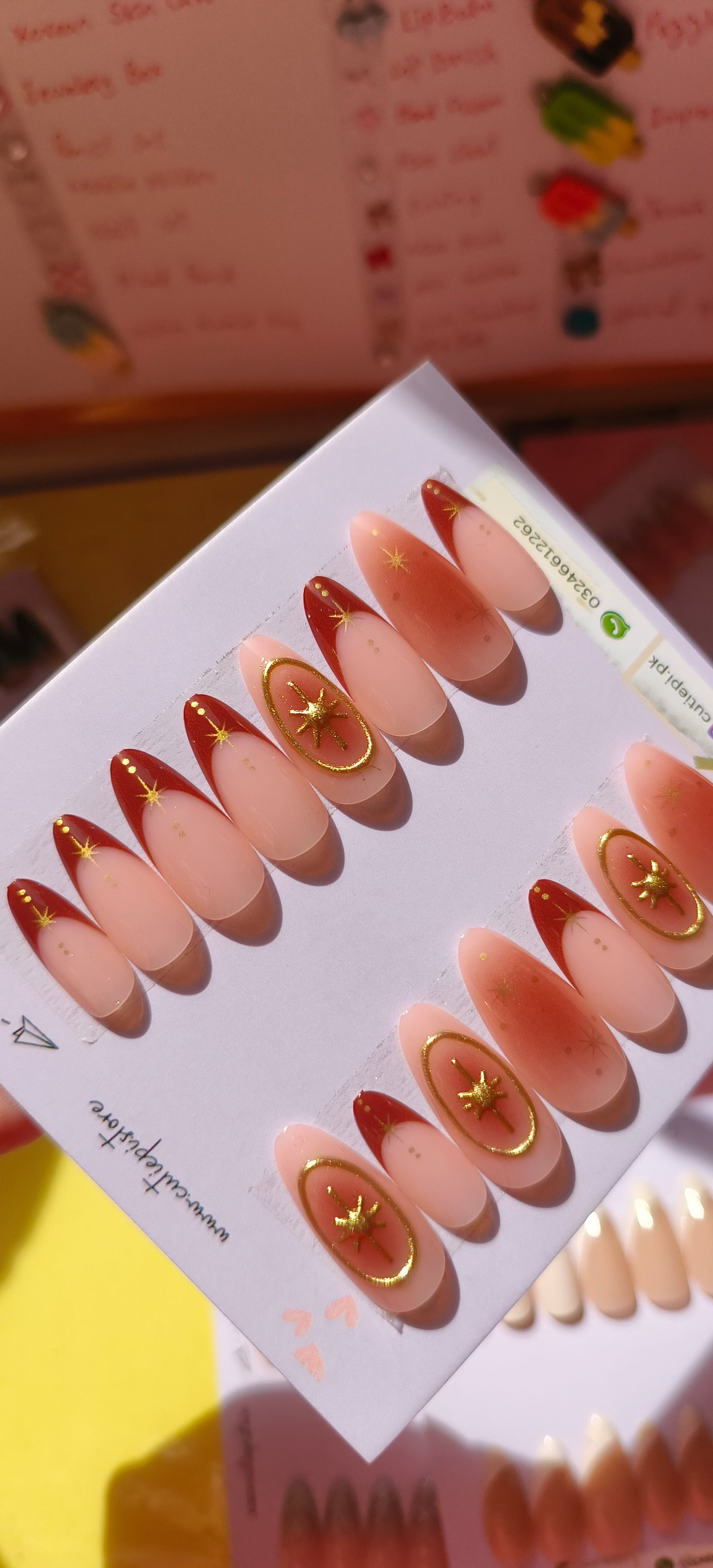 Scarlet French - 24pcs with Application kit