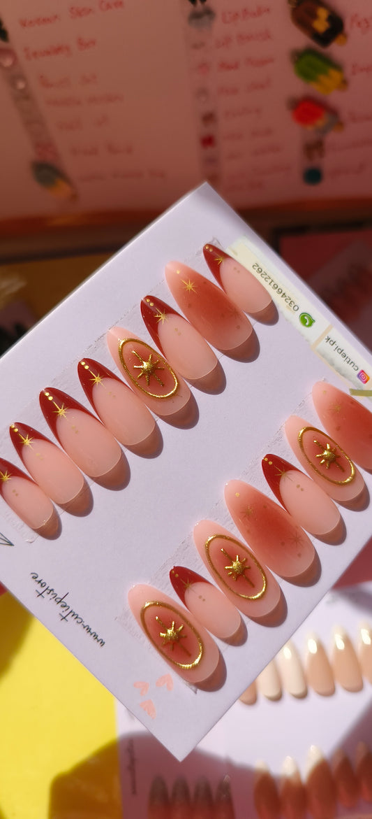 Scarlet French - 24pcs with Application kit