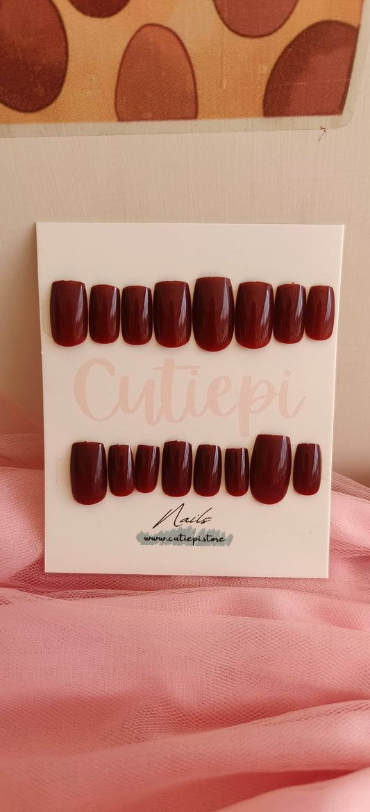 Deep Maroon – 24pcs with Application Kit