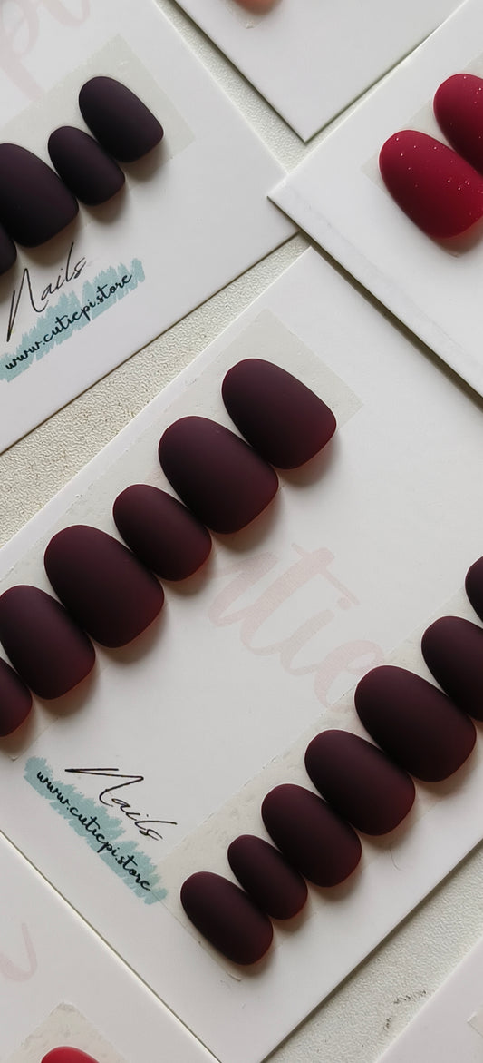 Lavender Fog – Velvel Matte Nails, 24pcs with Application Kit