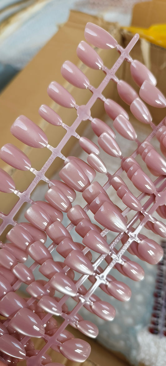 Rose Luxe-Premium Cat eye Nails with Application kit