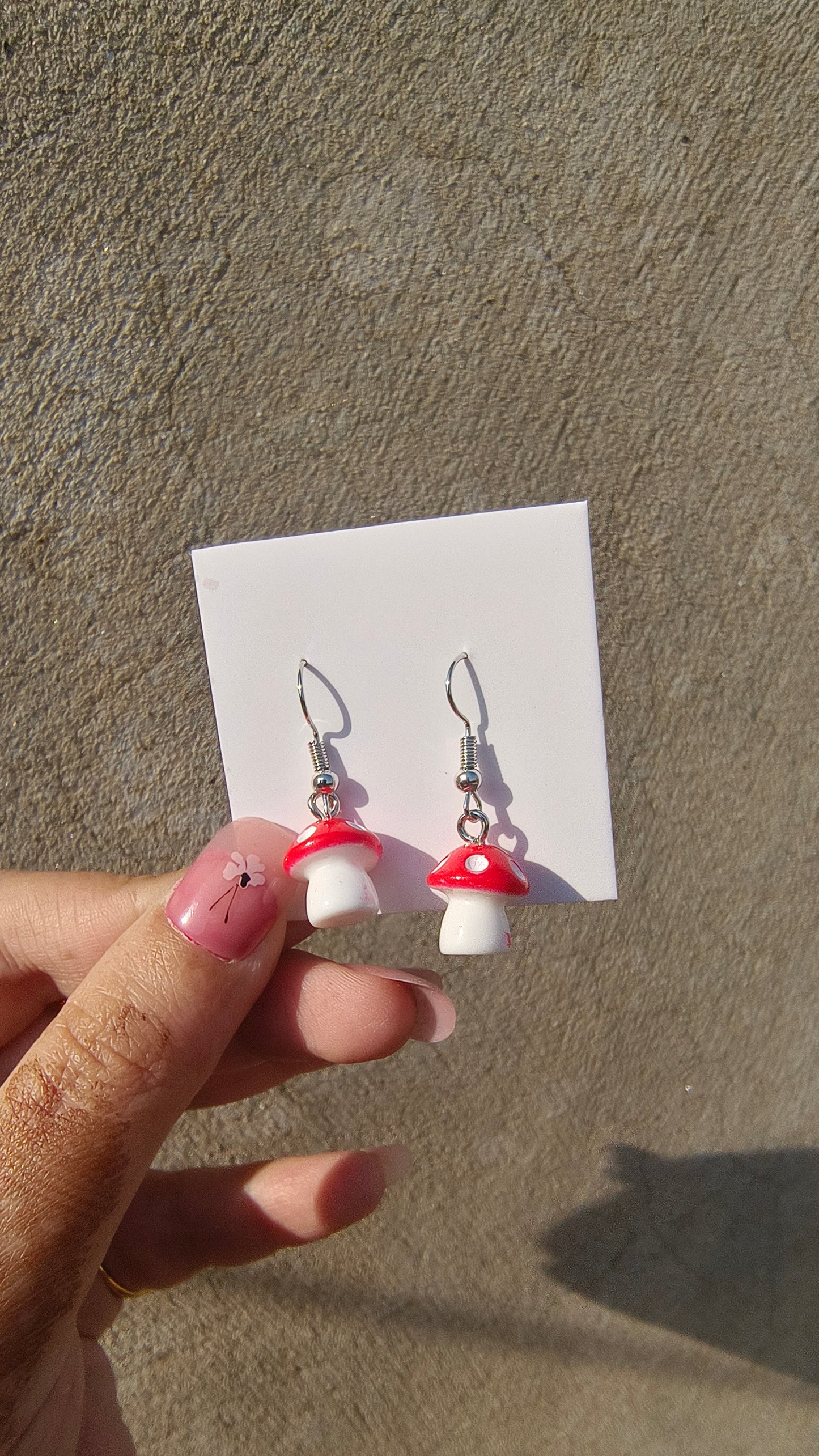 Red Mushroom Earrings – Whimsical & Fun Design