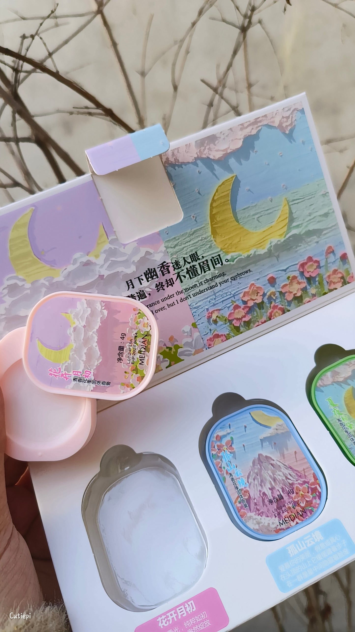 Luxe Essence Solid Perfume Trio – 3pcs Set