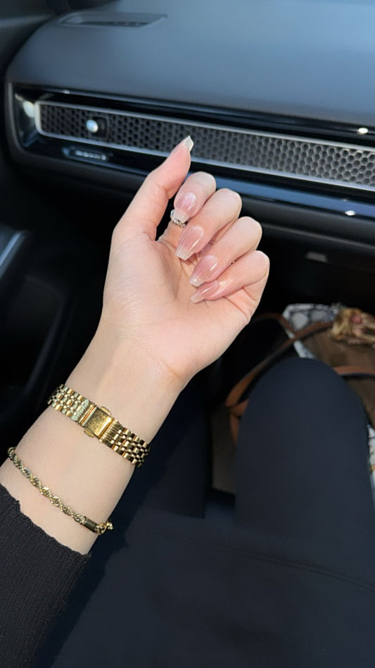 Nude Nails- Routine Wear 24pcs with Application Kit