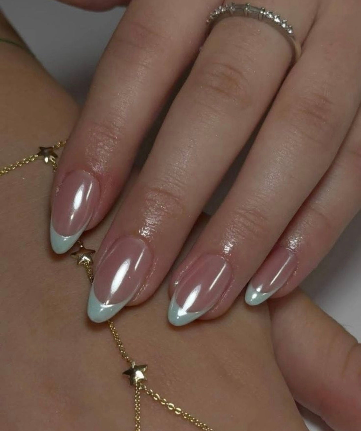 Royal Beauty-20pcs Elegant French Nails with Application Kit