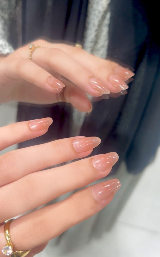 Nude Nails- Routine Wear 24pcs with Application Kit