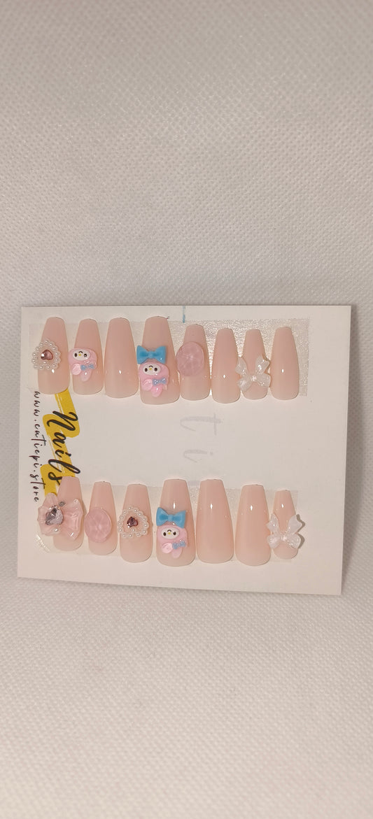 Kitty Bling – 24pcs with Application Kit 🐾✨