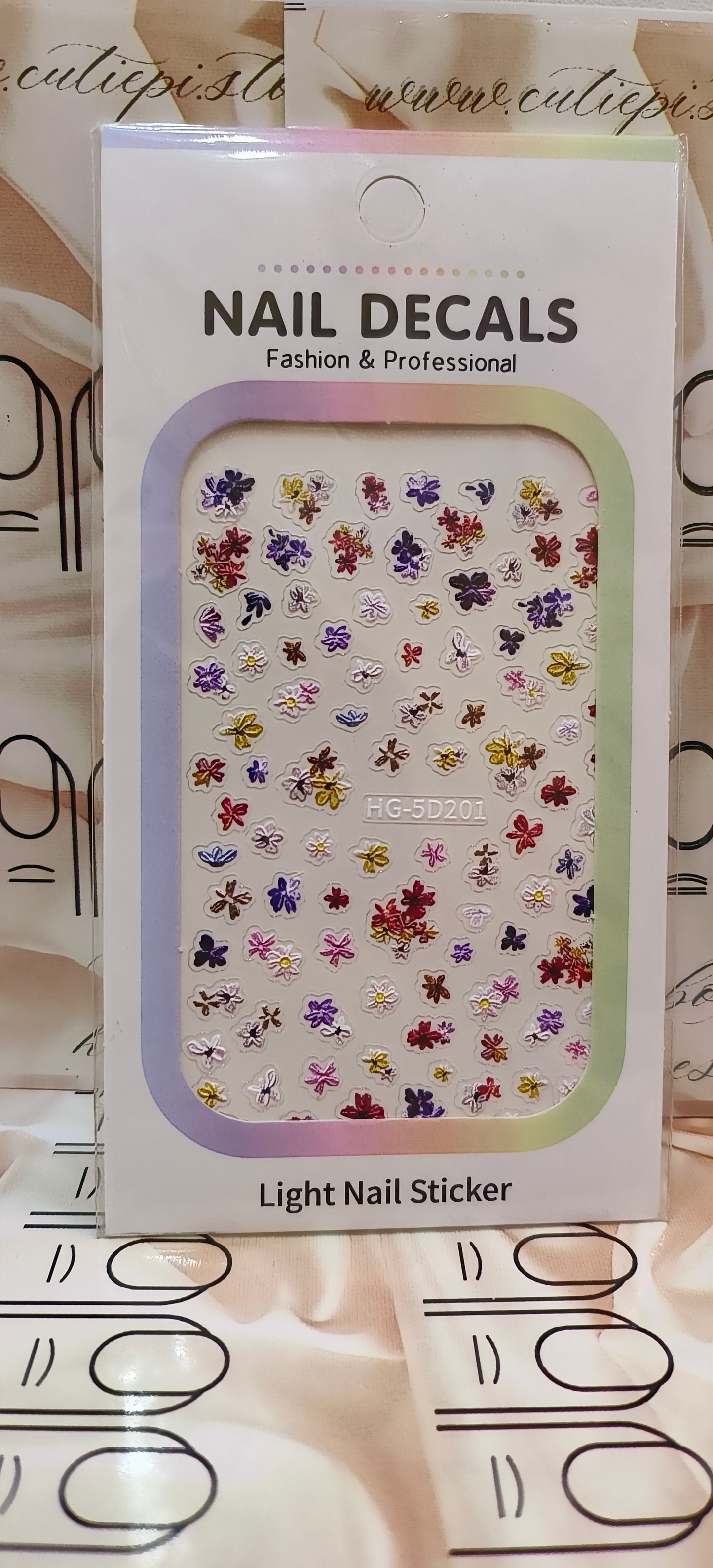 Nail Art Sheets- 3D sheets