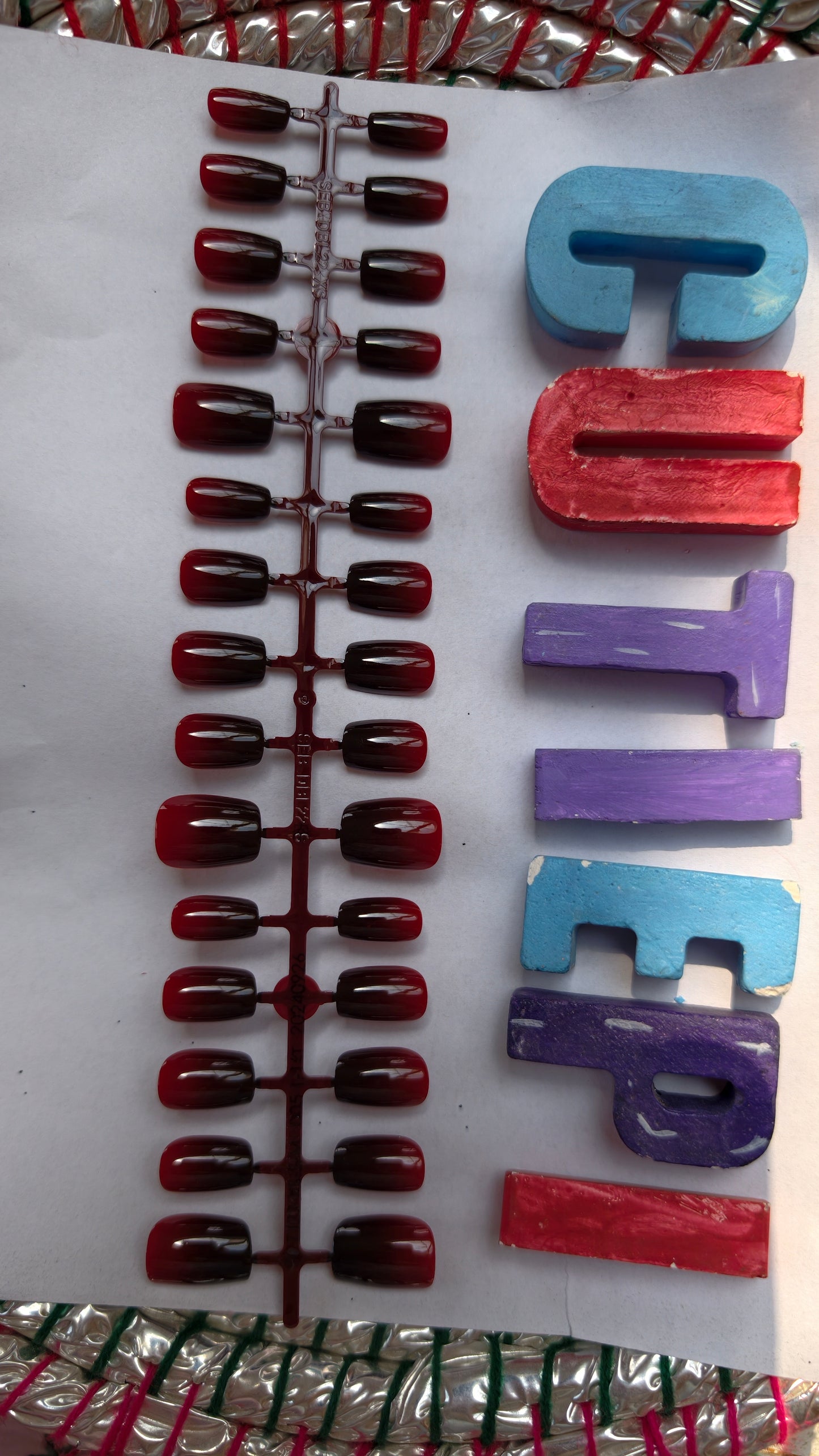 Discounted Deal 5 (Pack of 2 best sellers) 15 pcs each (Total 30 Nails)