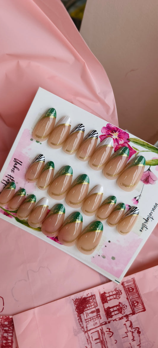Emerald Elegance – 24pcs with Application Kit
