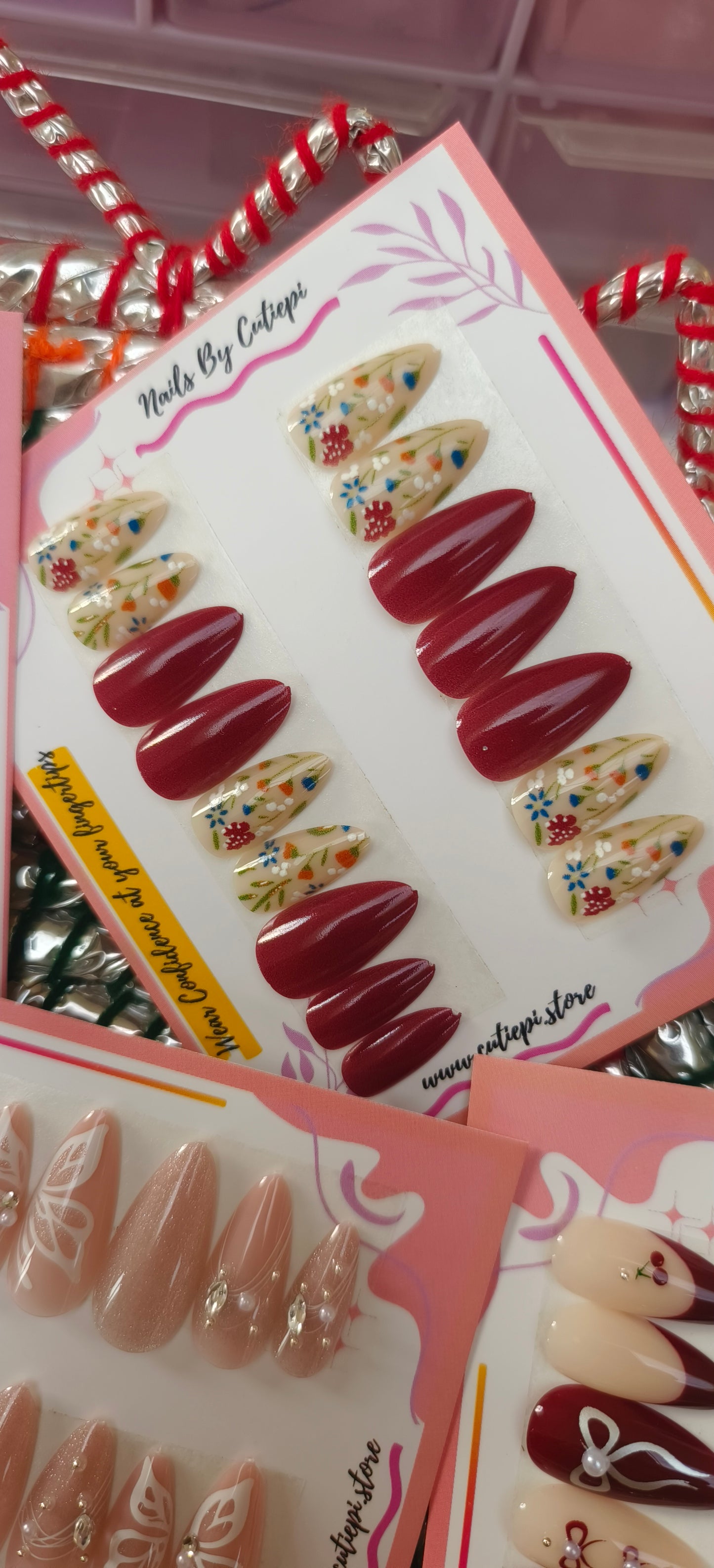 Autum Bloom- 24pcs with Application Kit (Eid Special)