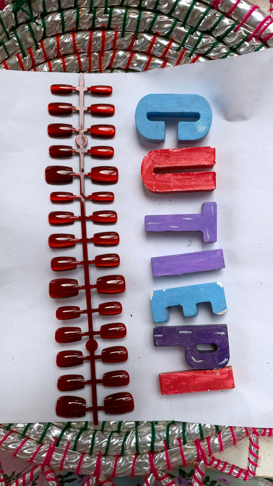 Discounted Deal 1 (Pack of 2 best sellers) 15 pcs each (Total 30 Nails)