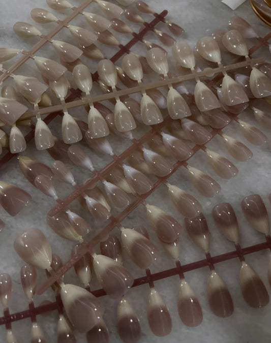 Realistic French | Viral Nails with Application Kit (Eid Special)