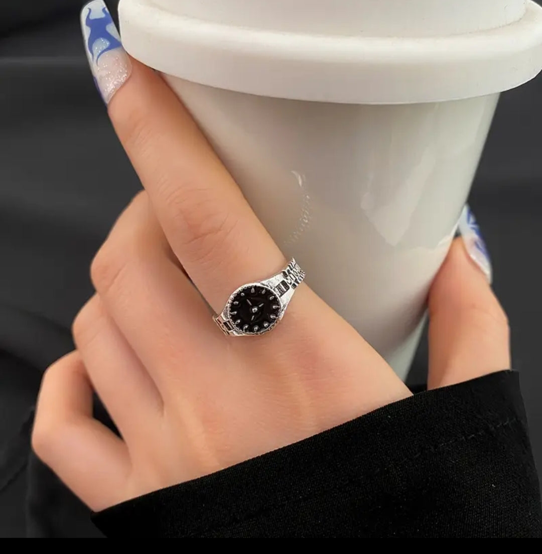 Clock Ring-Silver