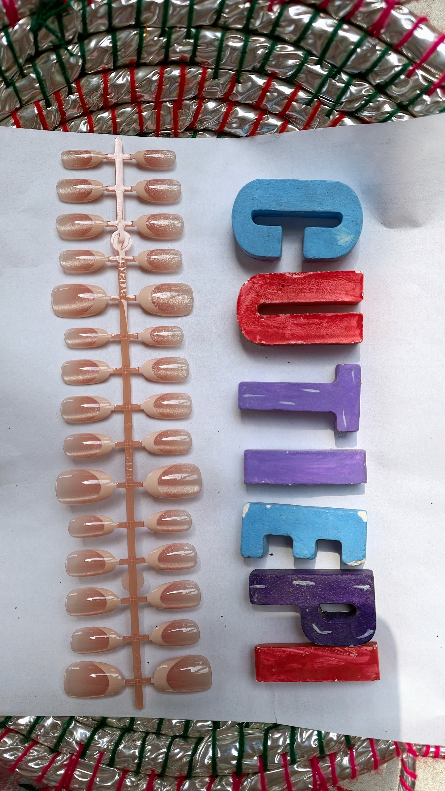 Discounted Deal 5 (Pack of 2 best sellers) 15 pcs each (Total 30 Nails)