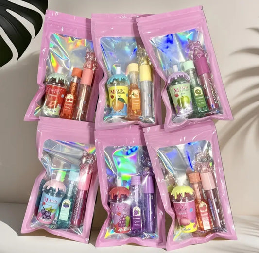 Kids Lip Gloss- Shiny and Soft Tint Pack of 3