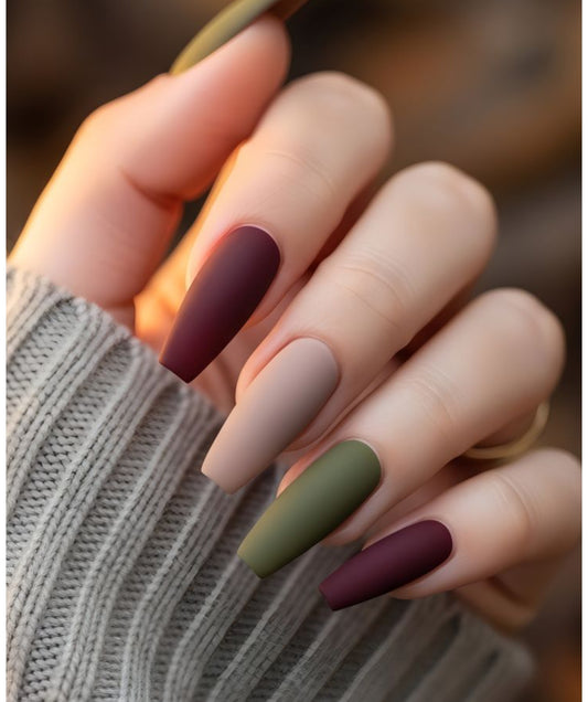 Amethyst Dream – 24pcs Nail Set with Application Kit (Student Offer)