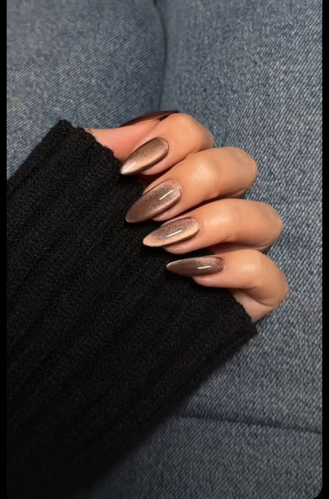 Soft Glam – Premium Cat eye Nails with Application Kit (Eid Special)
