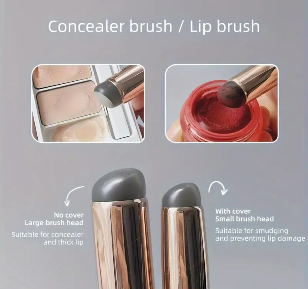 Portable Silicone Lip Brush  - Mini Makeup Essential