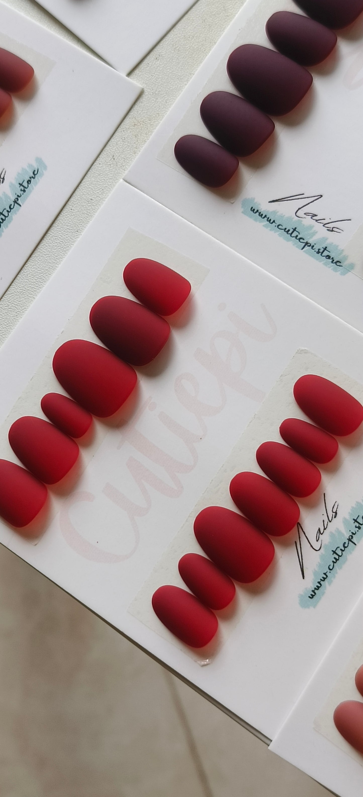 Matcha Cream – (Student Offer) Nails, 24pcs with Application Kit