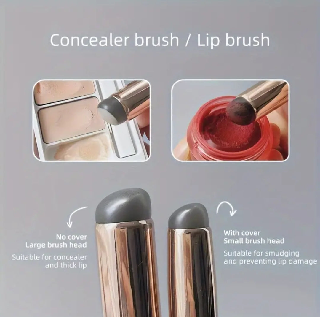 Portable Silicone Lip Brush  - Mini Makeup Essential