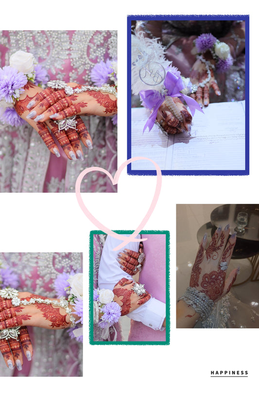 Dreamy Tales- 24pcs Purple Butterfly Nails with application kit