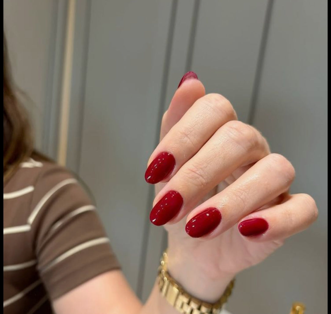 Hot Red- Imported Gel Nail Polish