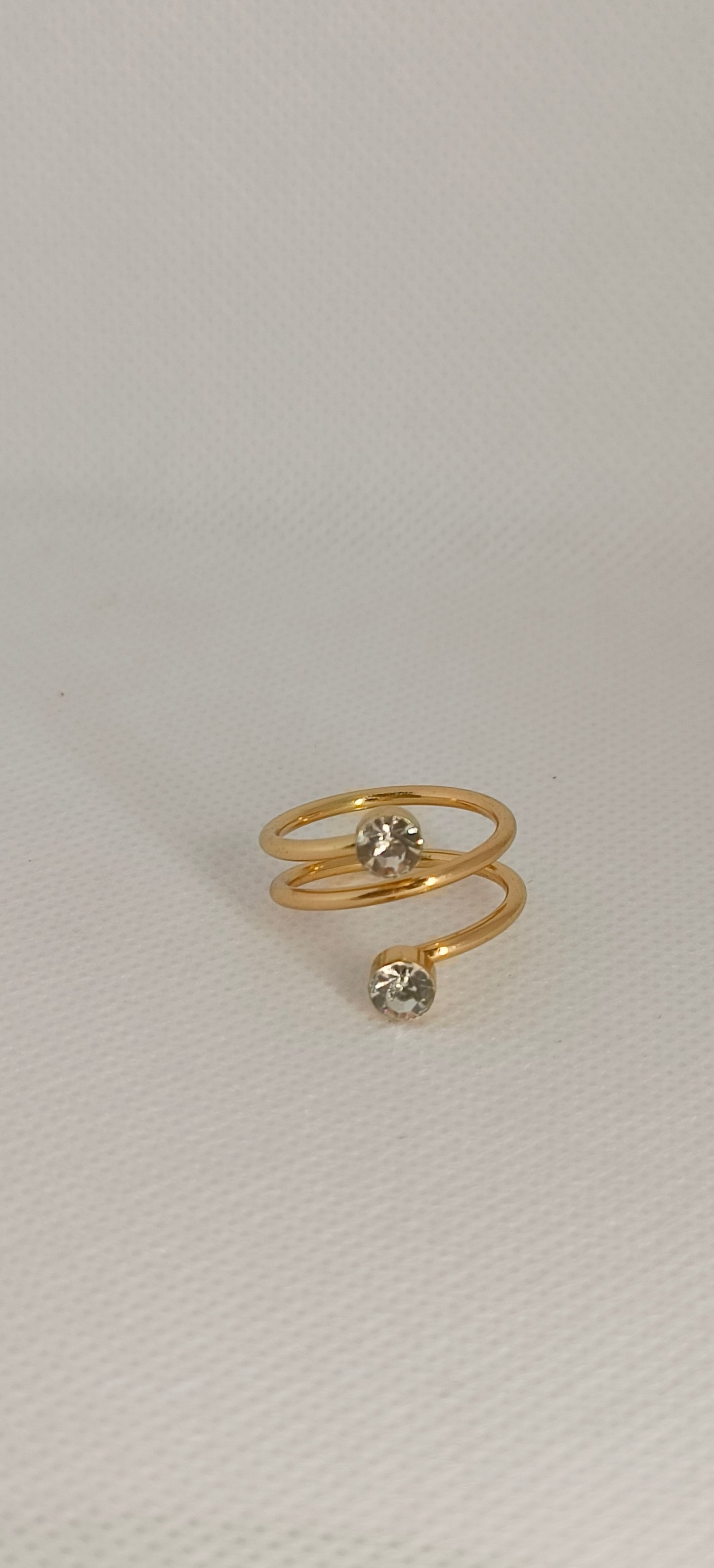Twisted Pearl Gleam Ring