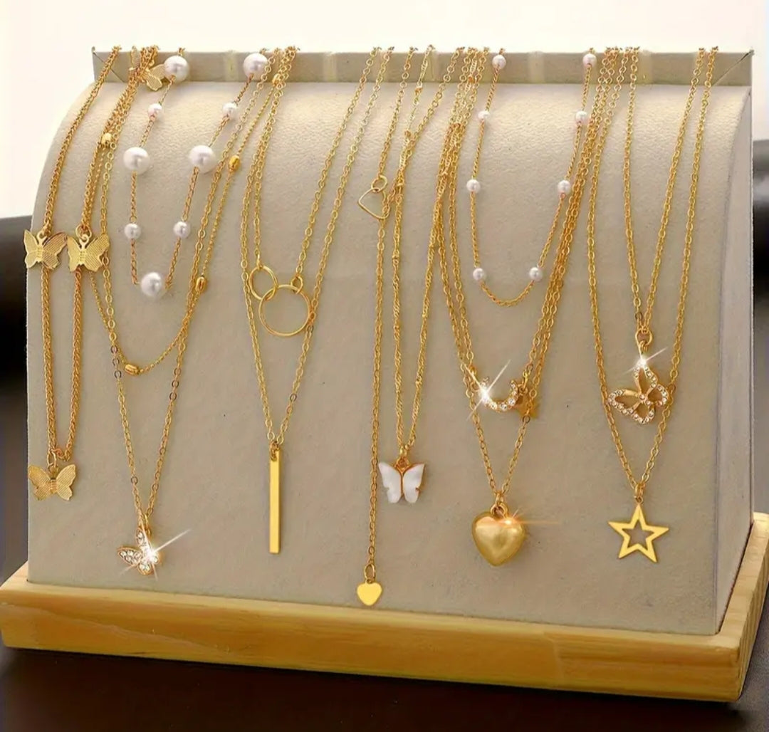 1 pc Stainless Gold Pendent Set