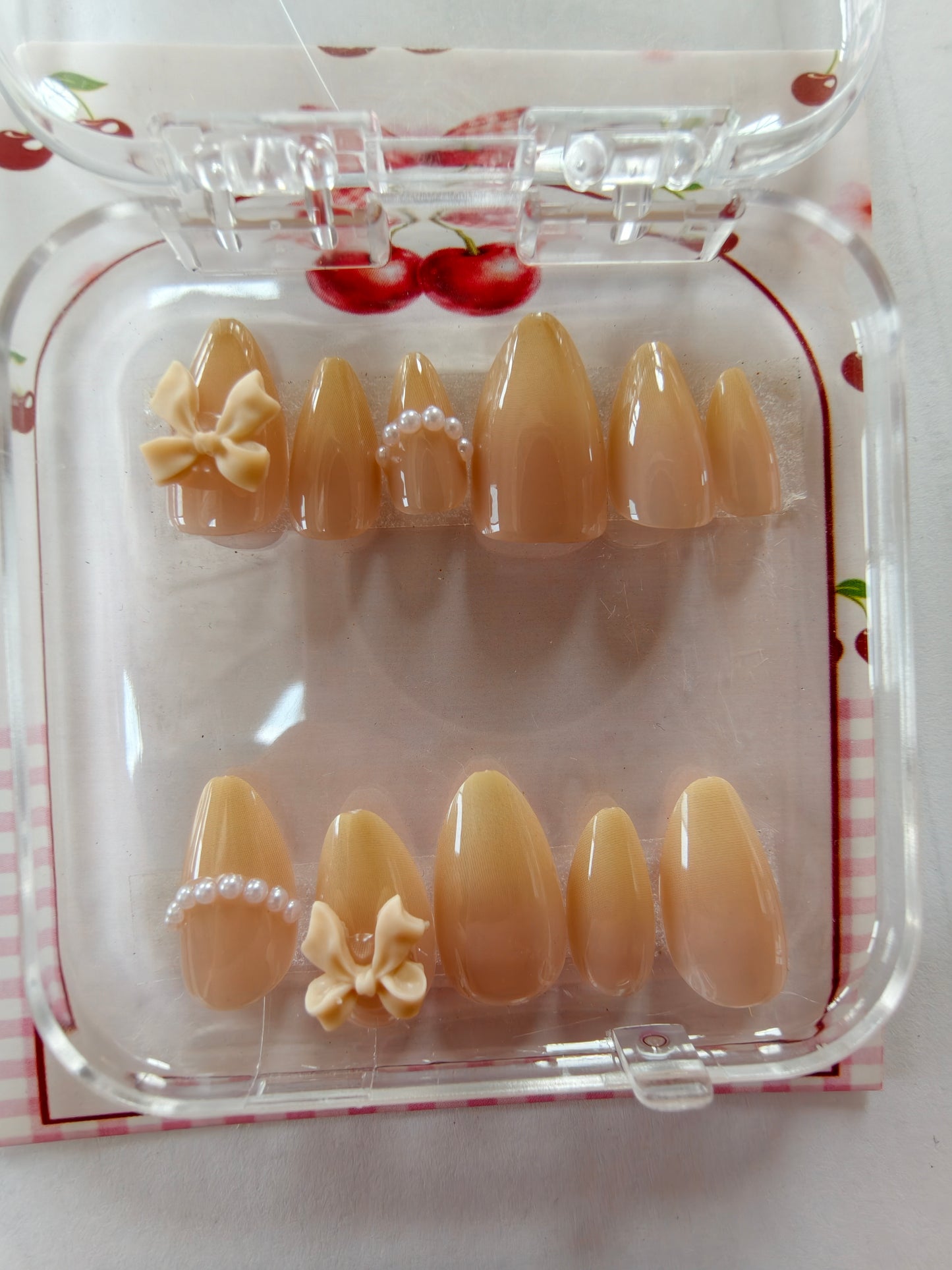 Gradient Ombre- Handmade 12pcs Nail set with Application kit