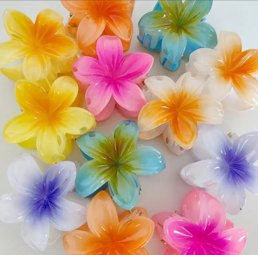 1 pc Small Cross-border Egg Flower Hair Grabber