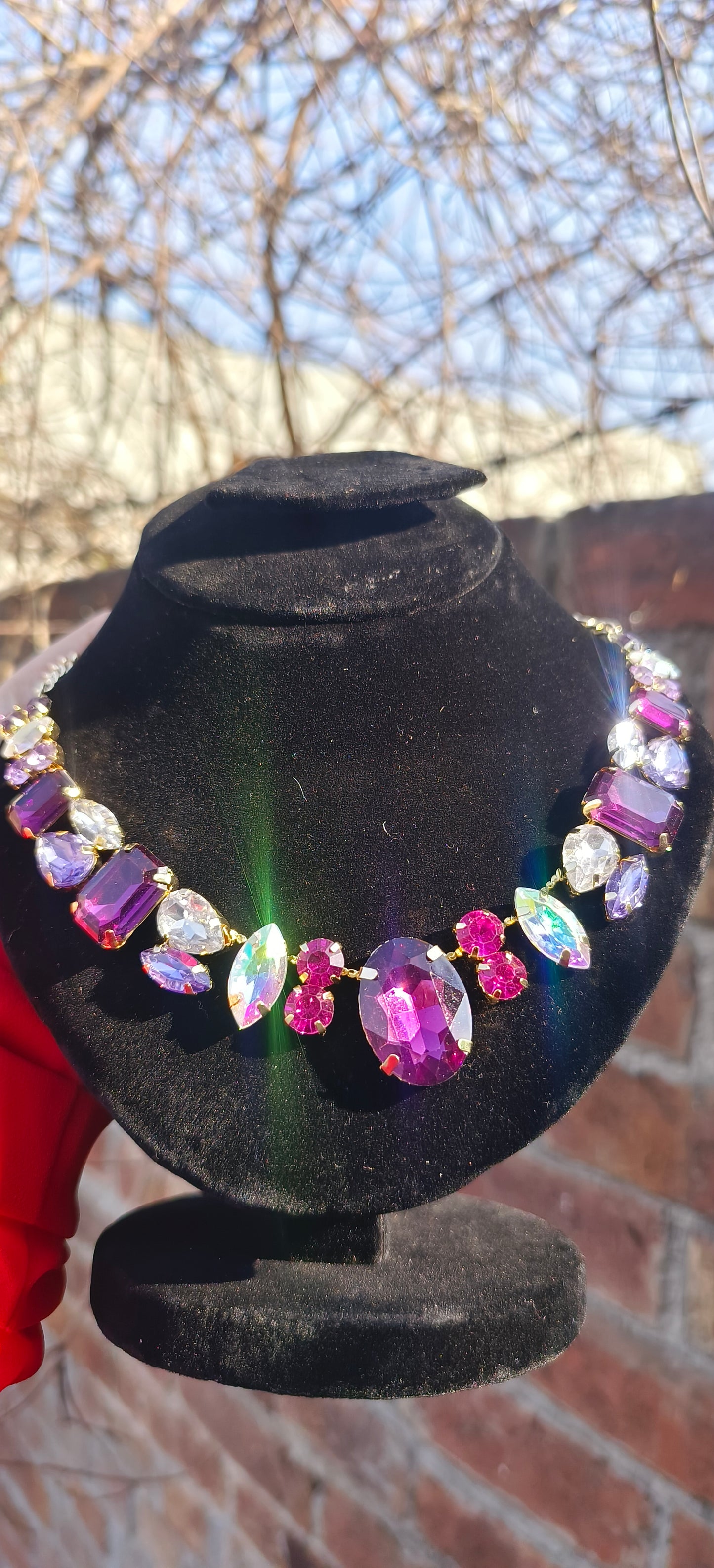 Radiant Glamour Crystal Necklace