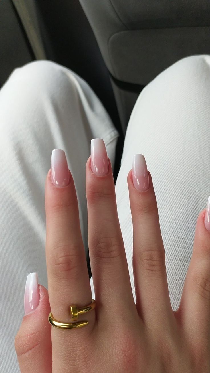 Ombre Pretty - 15pcs Gel Nails with Application Kit