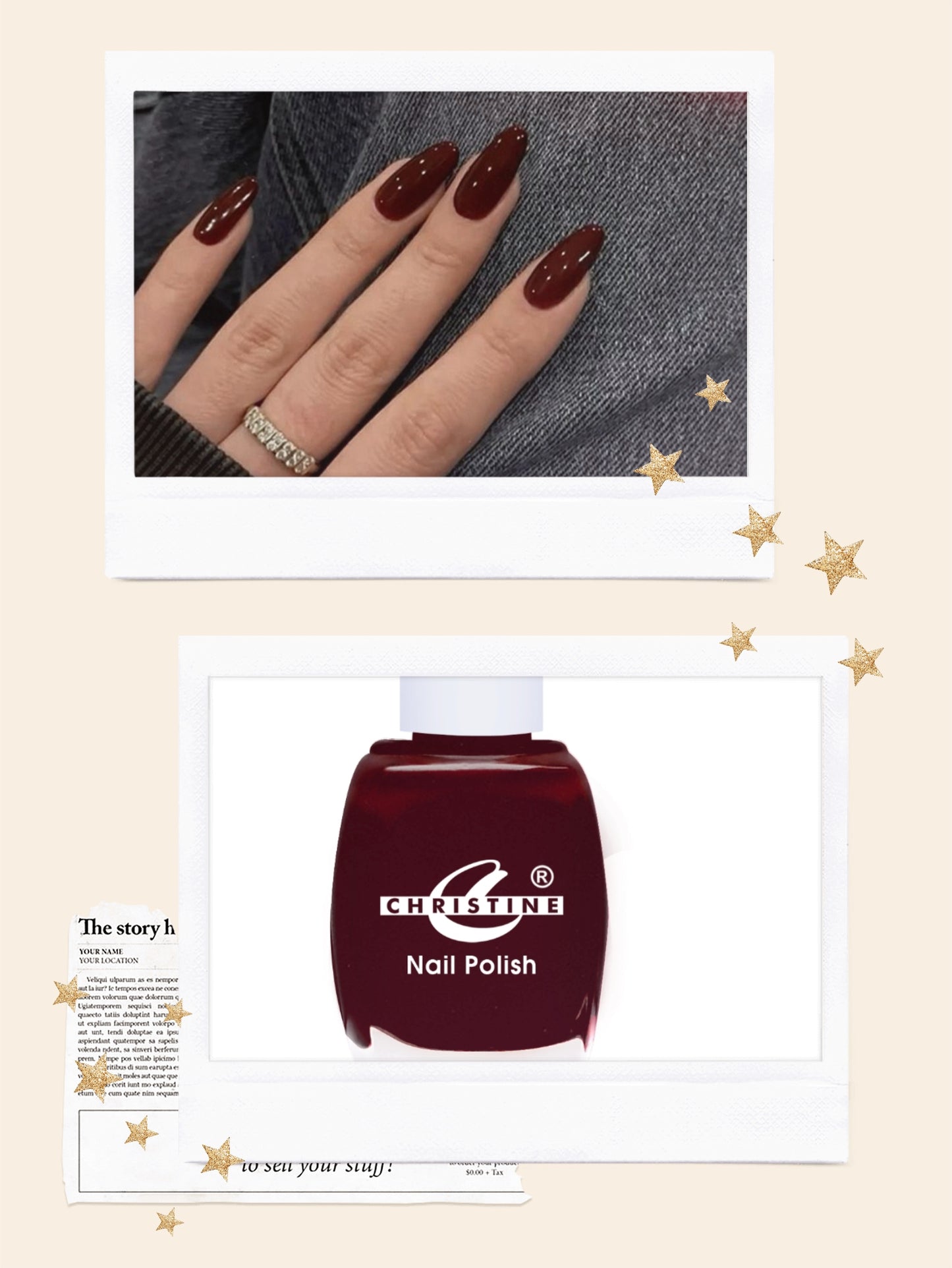 Cherry Red - Imported Gel Nail Polish