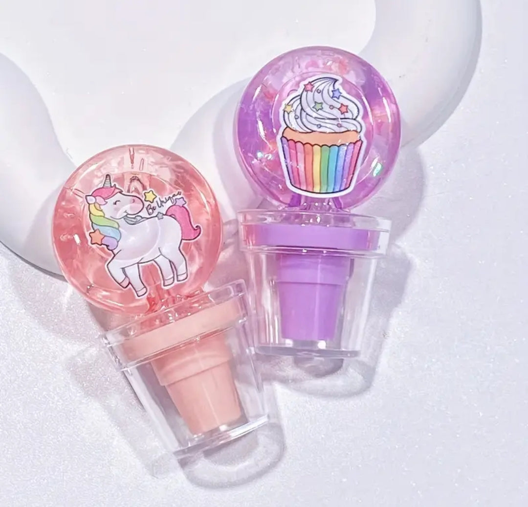 Kids Lip Gloss- Shiny and soft Tint