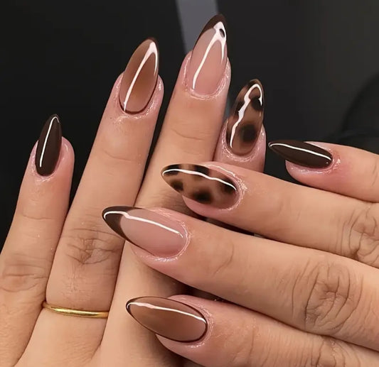 Leopard French - 24pcs with Application Kit