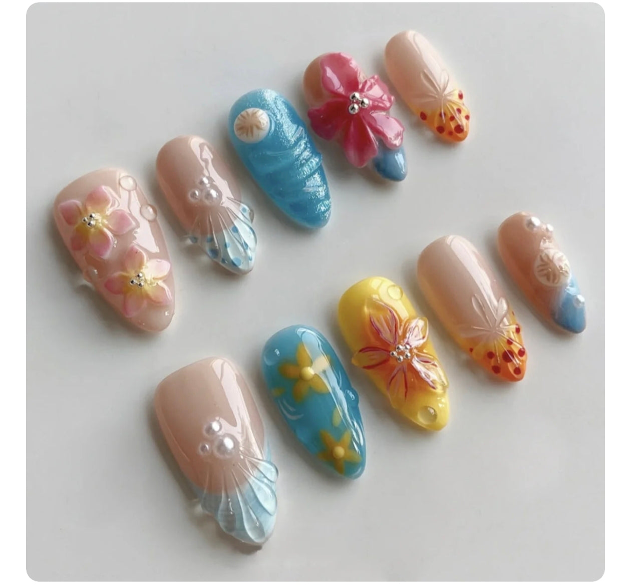 Limited edition Handmade set-12pcs with Application kit (Pre order)