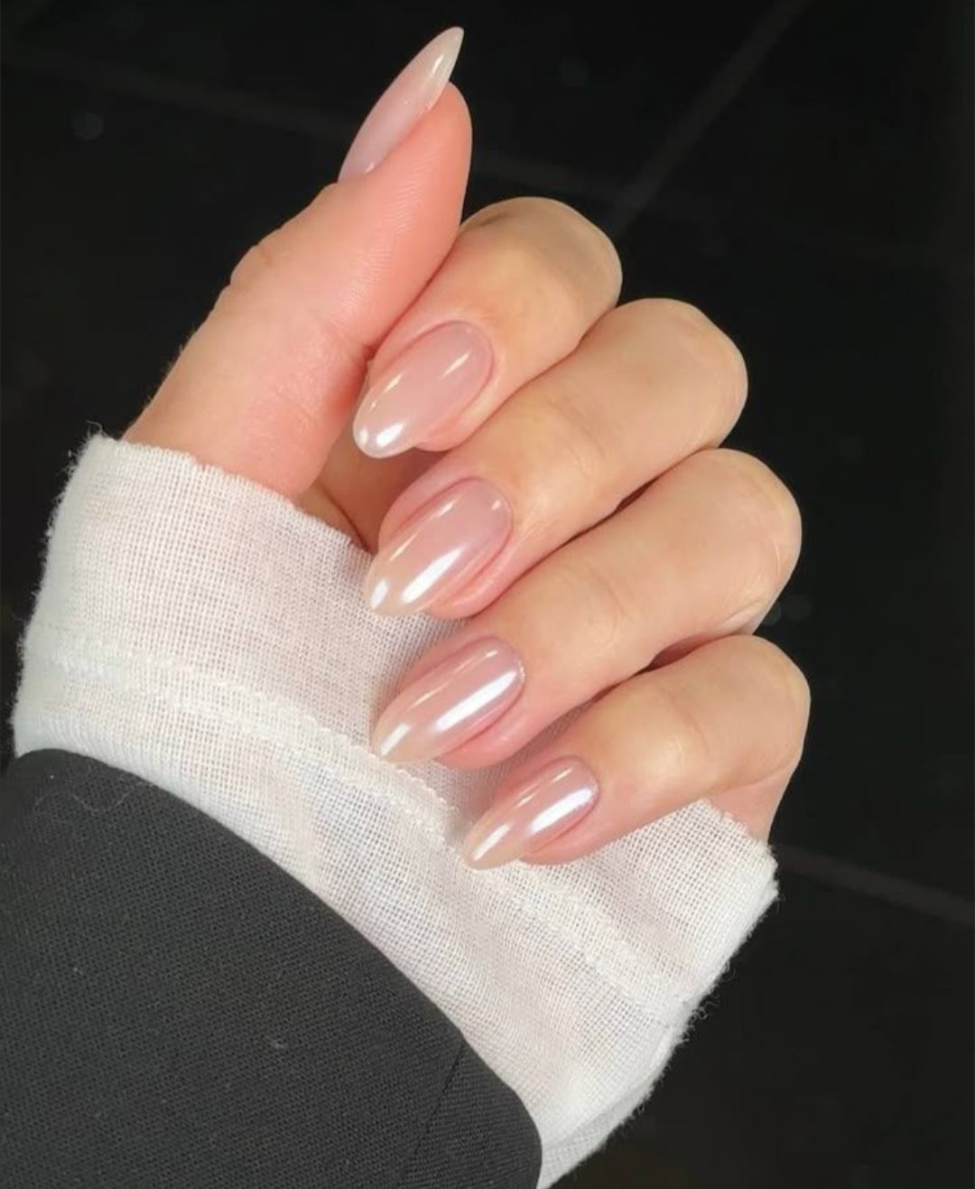 Candy Crush-20 pcs Short Glossy Pink Nails with Application Kit (Eid Special)