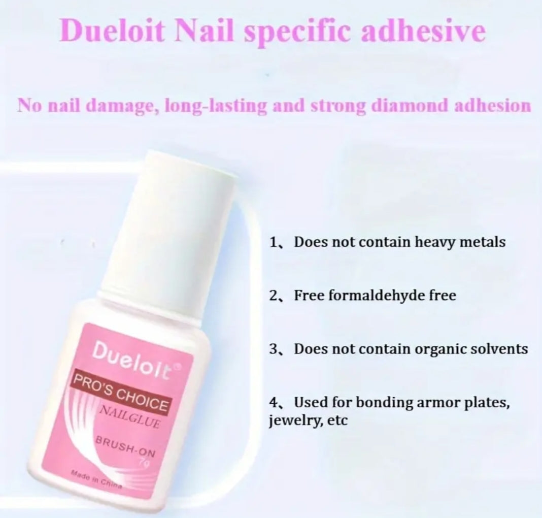 Super Strong Gel Nail Glue - Clear Acrylic Nail Glue Press-On Nails