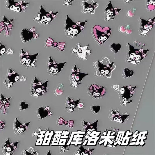 Trendy 2d Nail Art Sheet-Code 001