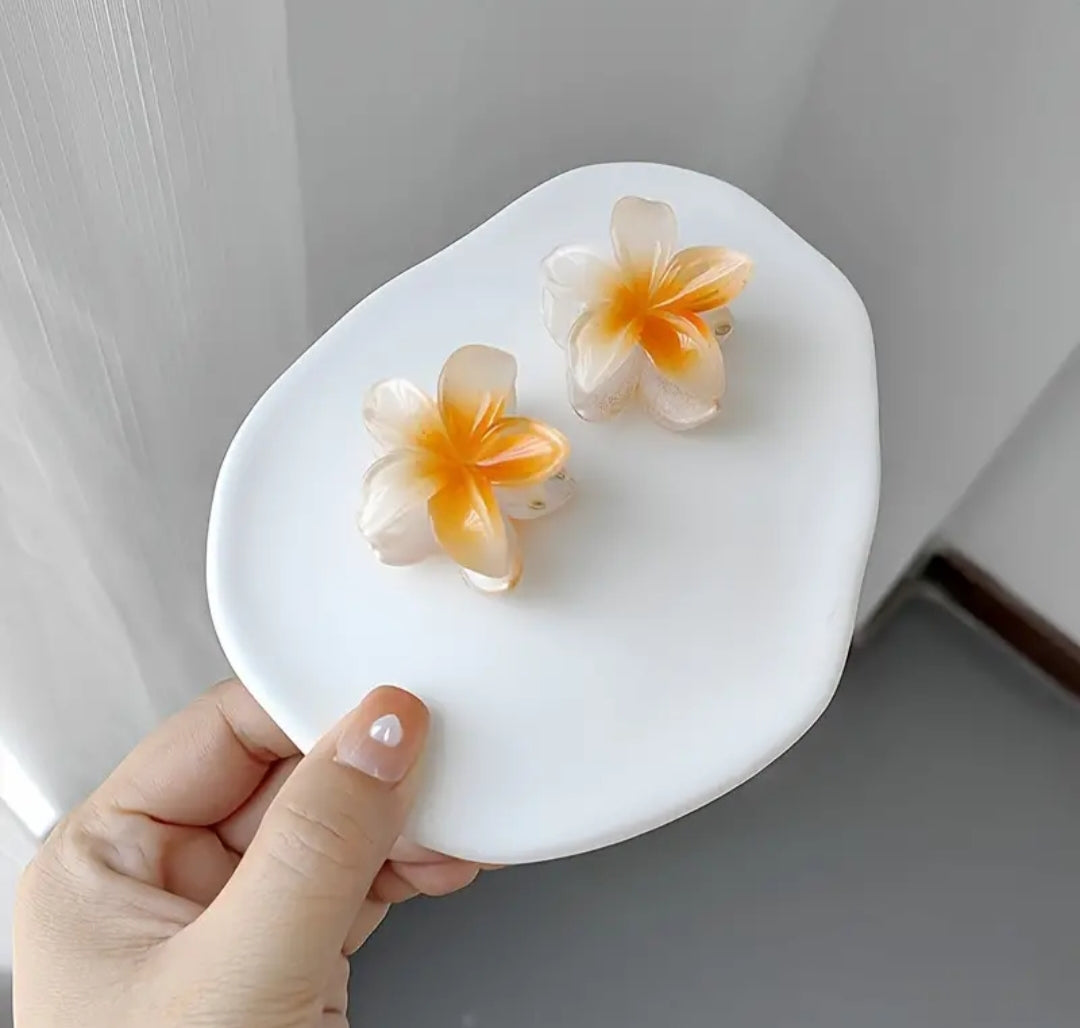 1 pc Small Cross-border Egg Flower Hair Grabber