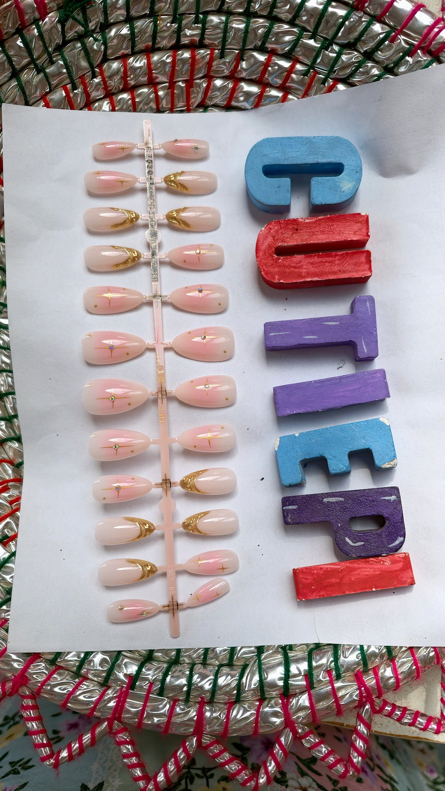 Discounted Deal 16 (Pack of 2 best sellers) 15 pcs each (Total 30 Nails)