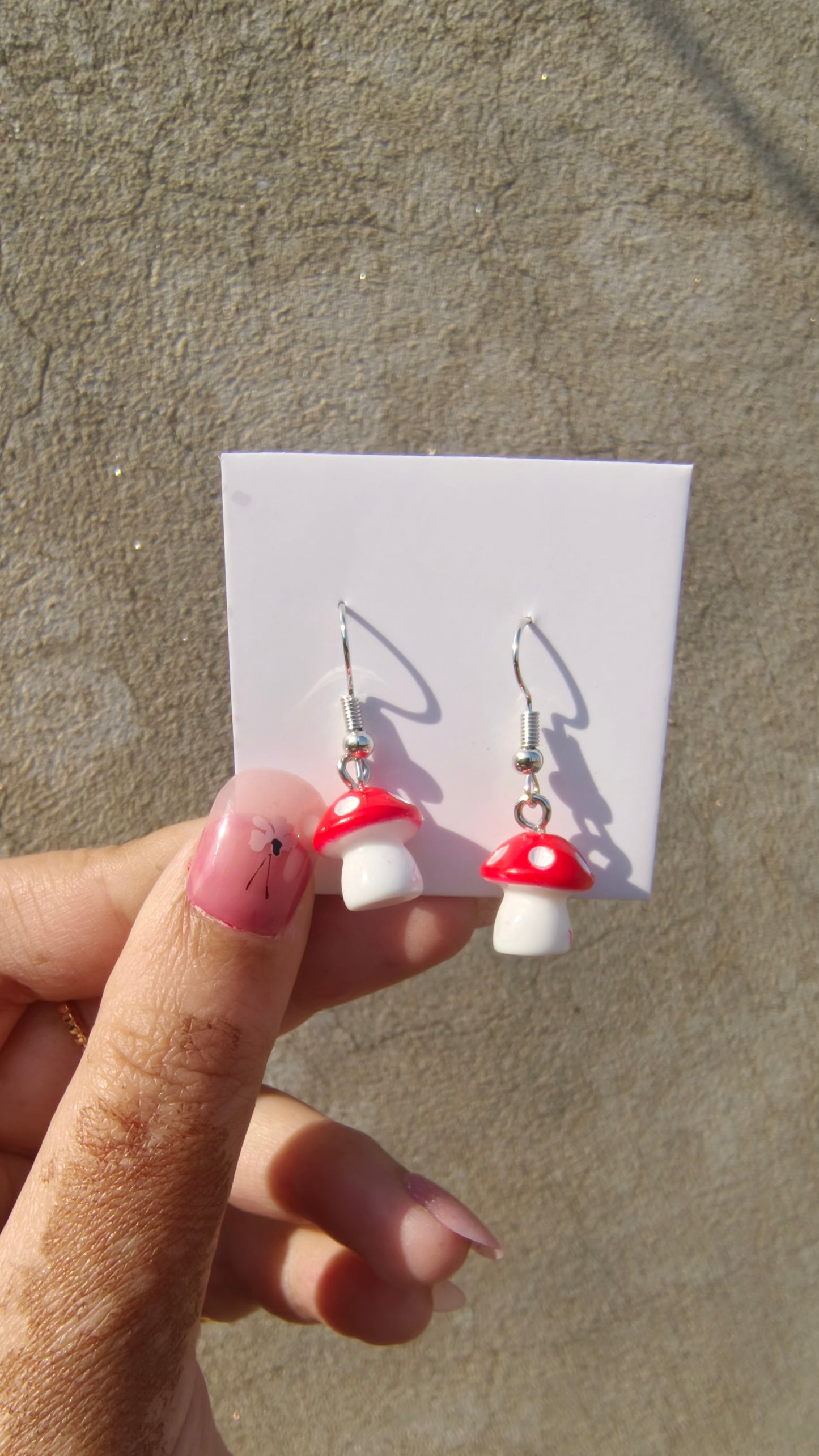Red Mushroom Earrings – Whimsical & Fun Design