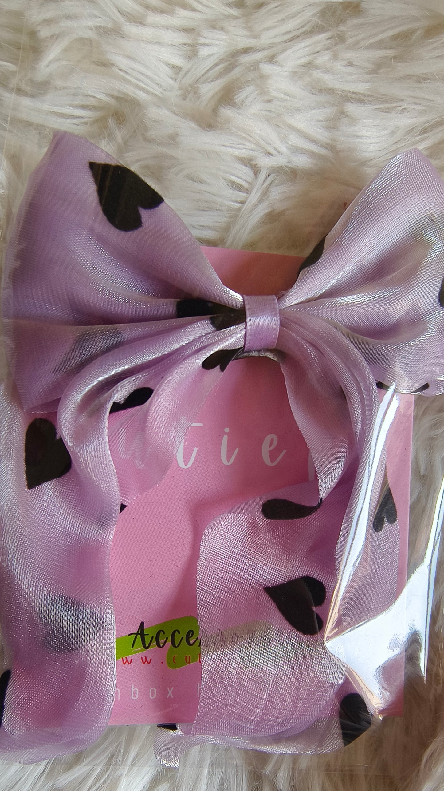 Cute Bow Hairband - Soft Fabric & Aesthetic Charm"